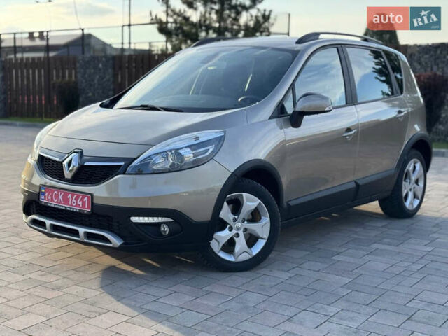 Бежевий Рено Scenic XMOD, об'ємом двигуна 1.5 л та пробігом 154 тис. км за 14999 $, фото 1 на Automoto.ua