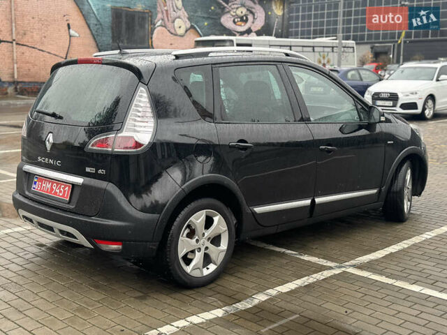 Черный Рено Scenic XMOD, объемом двигателя 1.5 л и пробегом 193 тыс. км за 10600 $, фото 4 на Automoto.ua
