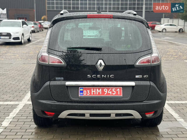 Черный Рено Scenic XMOD, объемом двигателя 1.5 л и пробегом 193 тыс. км за 10600 $, фото 3 на Automoto.ua