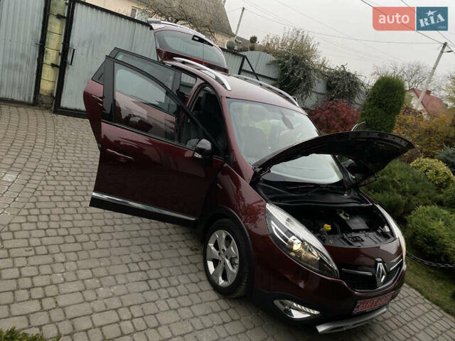 Красный Рено Scenic XMOD, объемом двигателя 1.5 л и пробегом 227 тыс. км за 9400 $, фото 71 на Automoto.ua