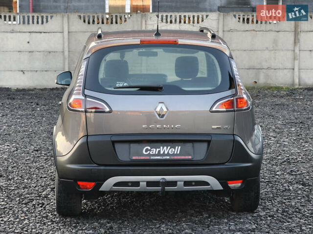 Серый Рено Scenic XMOD, объемом двигателя 1.5 л и пробегом 215 тыс. км за 10999 $, фото 4 на Automoto.ua