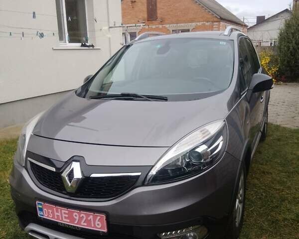 Сірий Рено Scenic XMOD, об'ємом двигуна 1.2 л та пробігом 244 тис. км за 9500 $, фото 11 на Automoto.ua