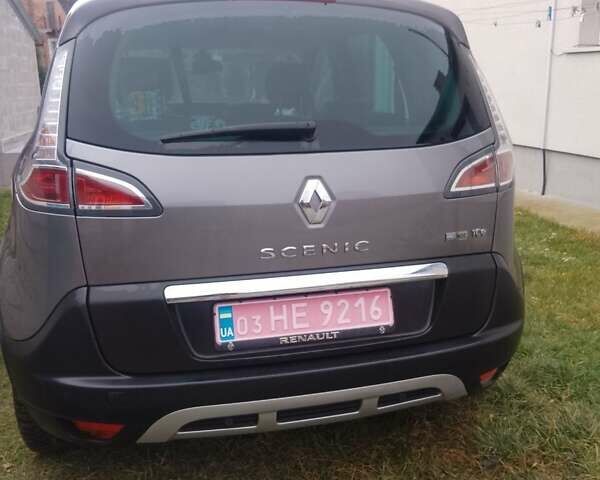 Сірий Рено Scenic XMOD, об'ємом двигуна 1.2 л та пробігом 244 тис. км за 9500 $, фото 20 на Automoto.ua