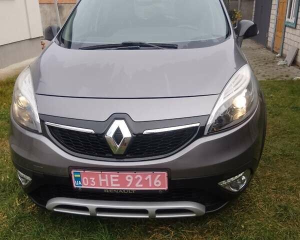 Сірий Рено Scenic XMOD, об'ємом двигуна 1.2 л та пробігом 244 тис. км за 9500 $, фото 14 на Automoto.ua