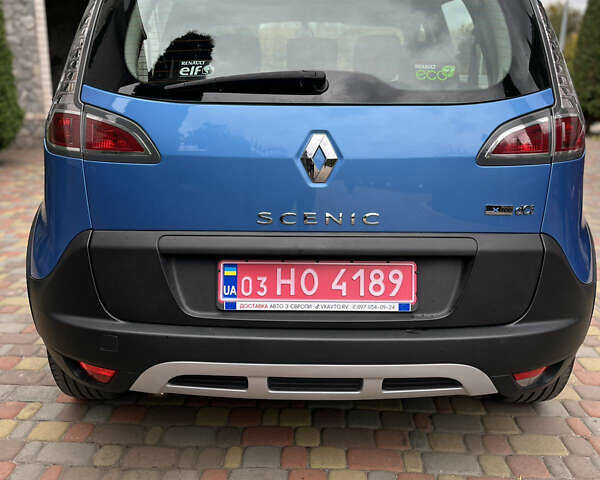 Синий Рено Scenic XMOD, объемом двигателя 1.5 л и пробегом 231 тыс. км за 9650 $, фото 9 на Automoto.ua