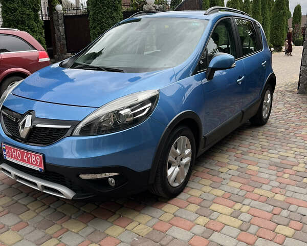 Синий Рено Scenic XMOD, объемом двигателя 1.5 л и пробегом 231 тыс. км за 9650 $, фото 4 на Automoto.ua