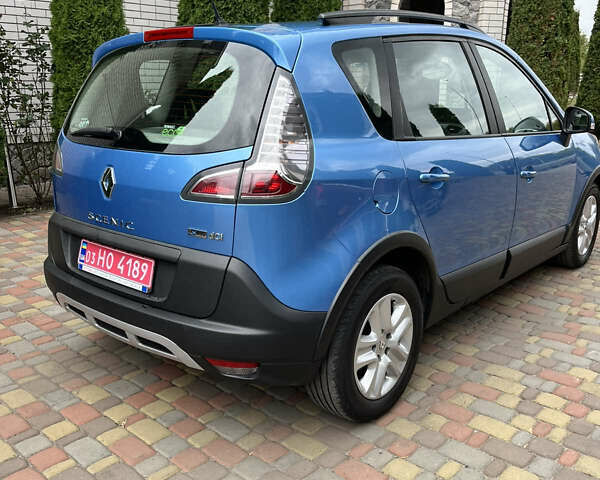 Синий Рено Scenic XMOD, объемом двигателя 1.5 л и пробегом 231 тыс. км за 9650 $, фото 8 на Automoto.ua