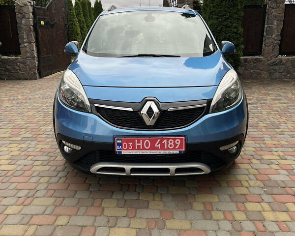 Синий Рено Scenic XMOD, объемом двигателя 1.5 л и пробегом 231 тыс. км за 9650 $, фото 14 на Automoto.ua