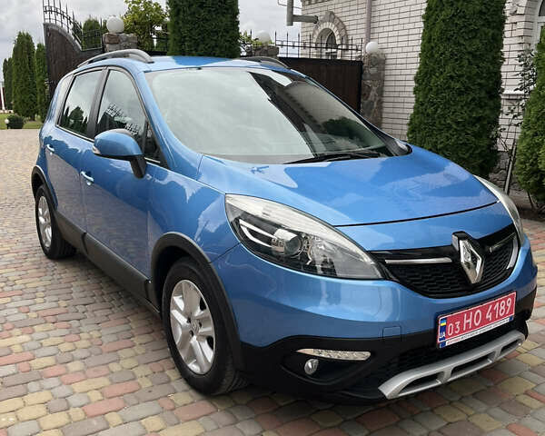 Синий Рено Scenic XMOD, объемом двигателя 1.5 л и пробегом 231 тыс. км за 9650 $, фото 5 на Automoto.ua