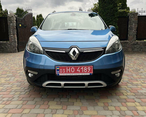 Синий Рено Scenic XMOD, объемом двигателя 1.5 л и пробегом 231 тыс. км за 9650 $, фото 1 на Automoto.ua