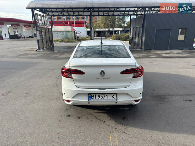 Рено Taliant 2024 в Днепре (Днепропетровске) на Automoto.ua Белый Рено Taliant, объемом двигателя 1 л и пробегом 1 тыс. км за 15598 $, фото 1 на Automoto.ua