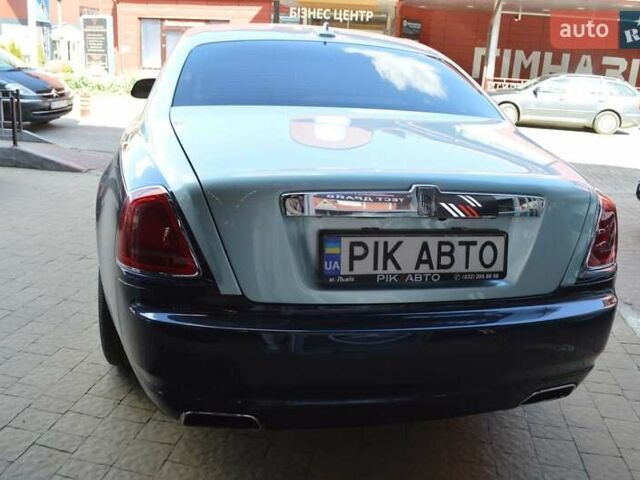 Синій Ролс Ройс Ghost, об'ємом двигуна 6.6 л та пробігом 147 тис. км за 117000 $, фото 5 на Automoto.ua