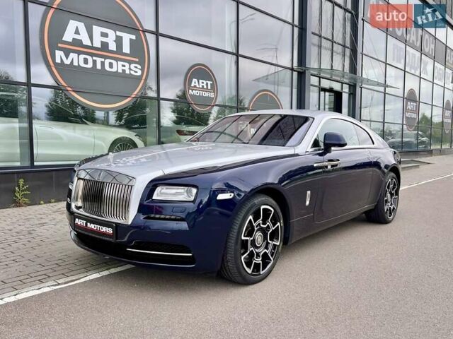 Синий Ролс Ройс Wraith, объемом двигателя 6.59 л и пробегом 25 тыс. км за 249999 $, фото 6 на Automoto.ua