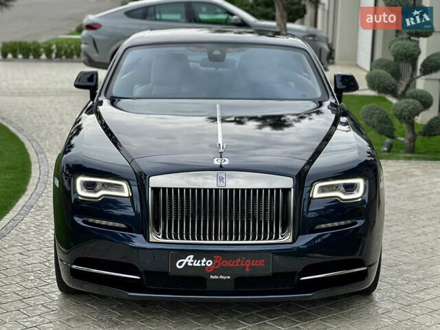 Синий Ролс Ройс Wraith, объемом двигателя 6.59 л и пробегом 50 тыс. км за 280000 $, фото 1 на Automoto.ua