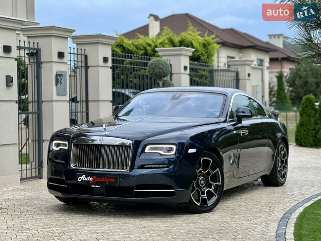Синий Ролс Ройс Wraith, объемом двигателя 6.59 л и пробегом 50 тыс. км за 245000 $, фото 5 на Automoto.ua