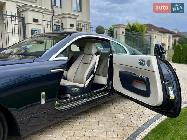 Синий Ролс Ройс Wraith, объемом двигателя 6.59 л и пробегом 50 тыс. км за 280000 $, фото 28 на Automoto.ua