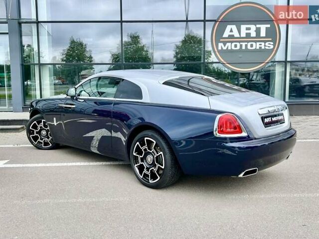 Синий Ролс Ройс Wraith, объемом двигателя 6.59 л и пробегом 25 тыс. км за 249999 $, фото 5 на Automoto.ua