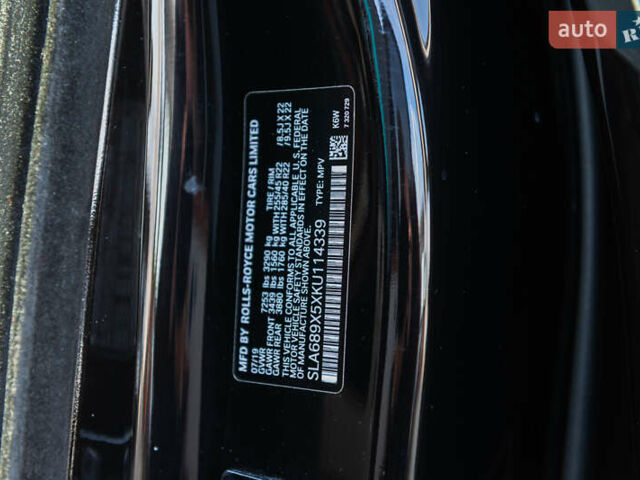 Черный Ролс Ройс Cullinan, объемом двигателя 0 л и пробегом 52 тыс. км за 440000 $, фото 39 на Automoto.ua