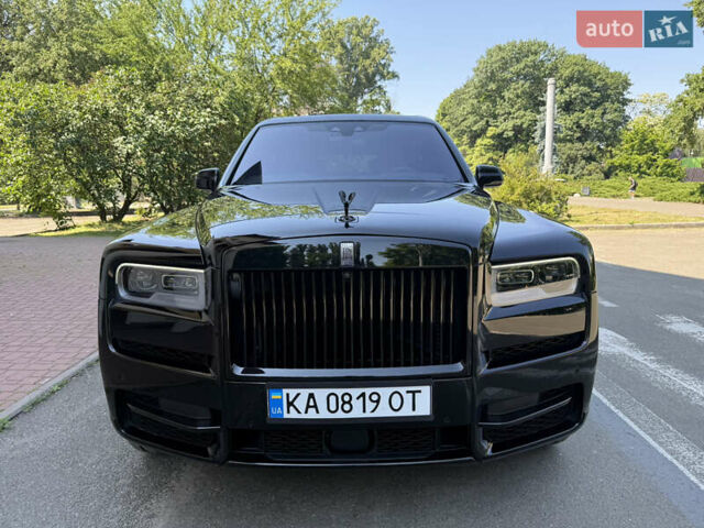 Черный Ролс Ройс Cullinan, объемом двигателя 6.75 л и пробегом 57 тыс. км за 385000 $, фото 1 на Automoto.ua