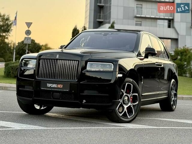 Черный Ролс Ройс Cullinan, объемом двигателя 6.75 л и пробегом 47 тыс. км за 419900 $, фото 2 на Automoto.ua