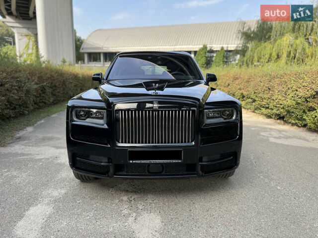 Черный Ролс Ройс Cullinan, объемом двигателя 6.75 л и пробегом 46 тыс. км за 450000 $, фото 1 на Automoto.ua