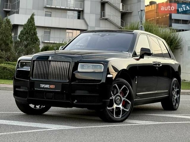 Черный Ролс Ройс Cullinan, объемом двигателя 6.75 л и пробегом 47 тыс. км за 419900 $, фото 3 на Automoto.ua