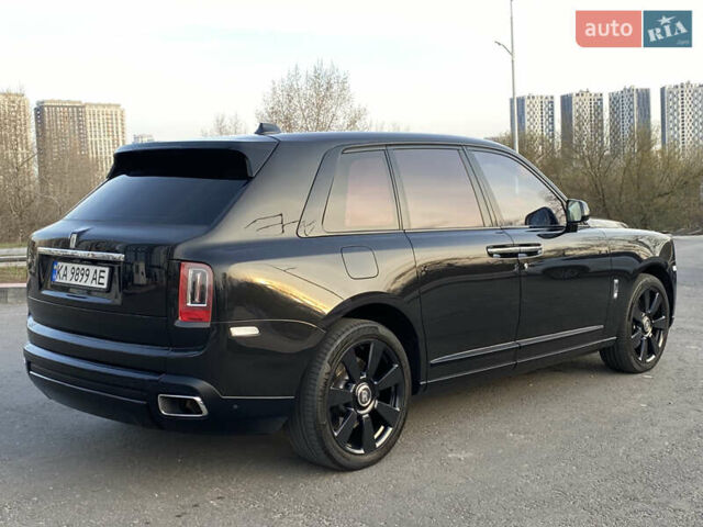 Черный Ролс Ройс Cullinan, объемом двигателя 6.75 л и пробегом 84 тыс. км за 337000 $, фото 1 на Automoto.ua