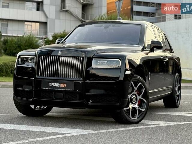 Черный Ролс Ройс Cullinan, объемом двигателя 6.75 л и пробегом 47 тыс. км за 419900 $, фото 5 на Automoto.ua
