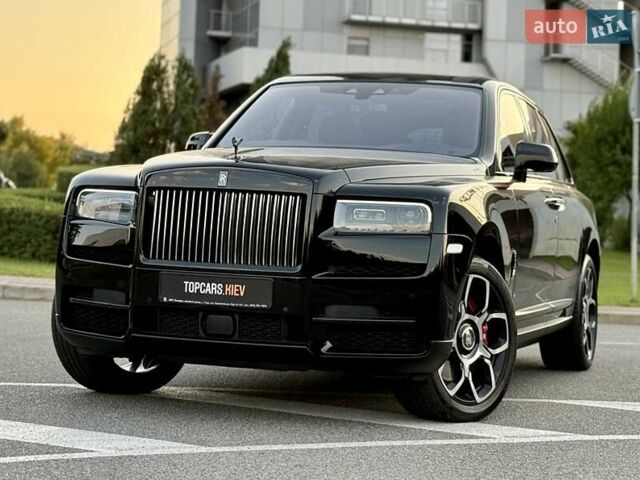 Черный Ролс Ройс Cullinan, объемом двигателя 6.75 л и пробегом 47 тыс. км за 419900 $, фото 1 на Automoto.ua