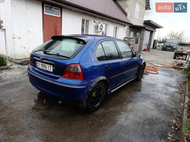 Синий Ровер 200, объемом двигателя 1.4 л и пробегом 235 тыс. км за 1300 $, фото 2 на Automoto.ua