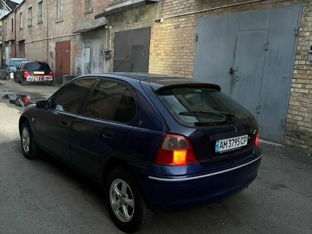 Синій Ровер 25, об'ємом двигуна 1.4 л та пробігом 199 тис. км за 1500 $, фото 1 на Automoto.ua