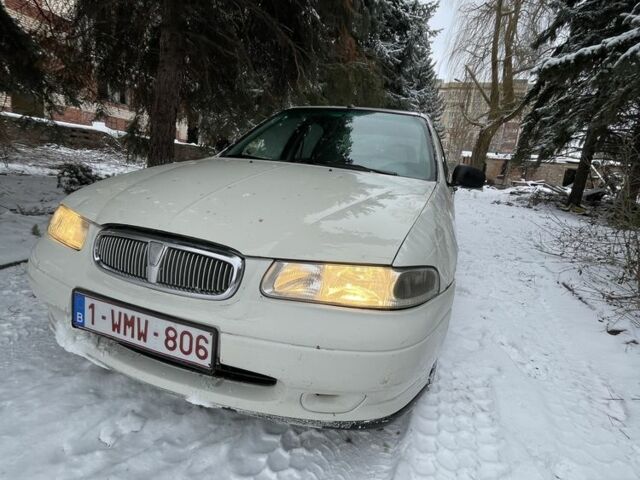 Белый Ровер 400, объемом двигателя 1.6 л и пробегом 100 тыс. км за 1112 $, фото 1 на Automoto.ua