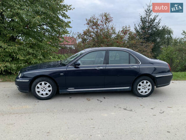 Синий Ровер 75, объемом двигателя 2 л и пробегом 380 тыс. км за 4000 $, фото 1 на Automoto.ua