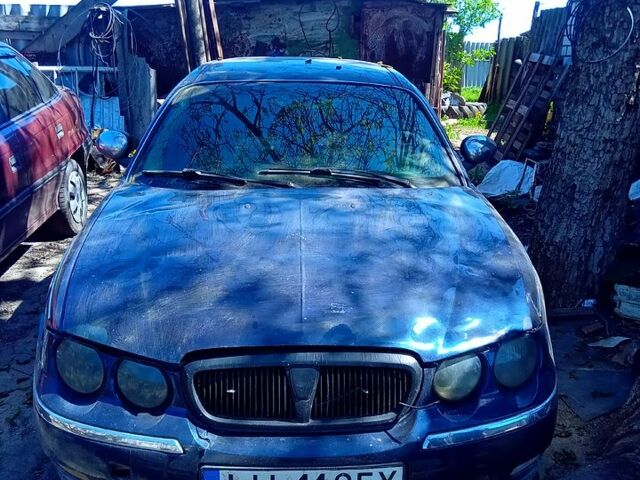 Синий Ровер 75, объемом двигателя 2 л и пробегом 200 тыс. км за 550 $, фото 1 на Automoto.ua