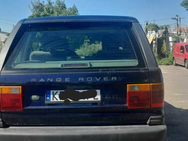 Синий Ровер Рендж Ровер, объемом двигателя 2.5 л и пробегом 224 тыс. км за 3077 $, фото 1 на Automoto.ua
