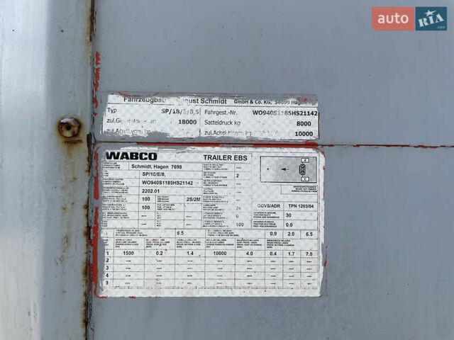 Серый ШМИДТ П 18-Е8, объемом двигателя 0 л и пробегом 1 тыс. км за 11444 $, фото 28 на Automoto.ua