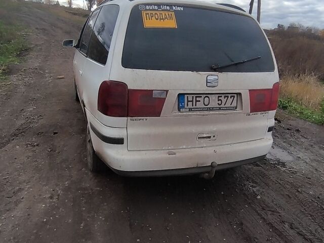 Білий Сеат Альхамбра, об'ємом двигуна 1.9 л та пробігом 441 тис. км за 1650 $, фото 2 на Automoto.ua