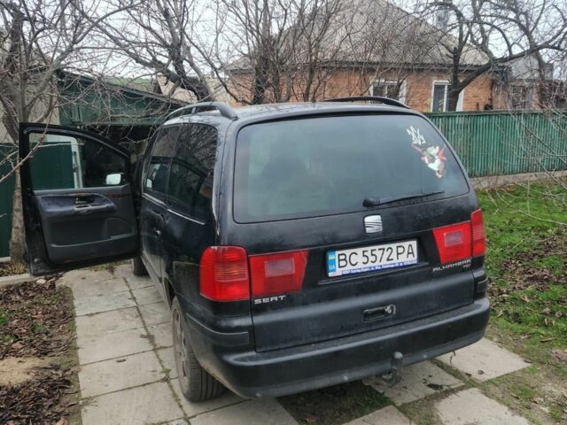Черный Сеат Альхамбра, объемом двигателя 1.9 л и пробегом 250 тыс. км за 2849 $, фото 6 на Automoto.ua