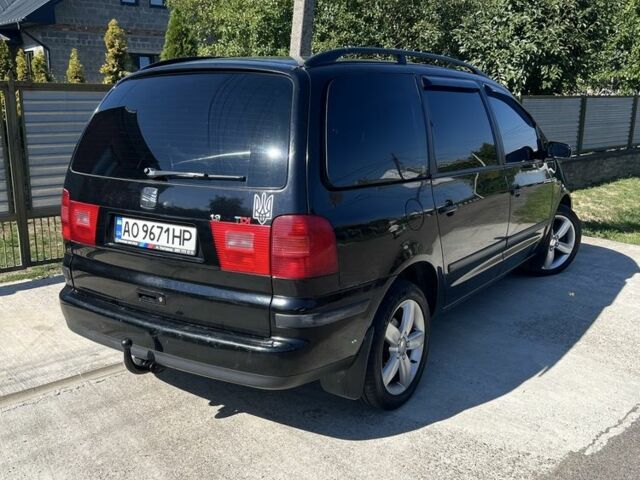 Сеат Альхамбра 2002 в Ужгороде на Automoto.ua Черный Сеат Альхамбра, объемом двигателя 1.9 л и пробегом 600 тыс. км за 5000 $, фото 2 на Automoto.ua