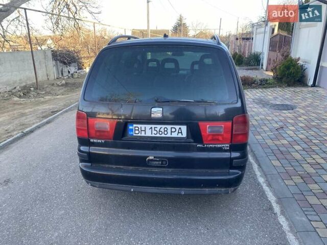 Чорний Сеат Альхамбра, об'ємом двигуна 1.9 л та пробігом 282 тис. км за 4500 $, фото 1 на Automoto.ua