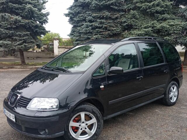 Чорний Сеат Альхамбра, об'ємом двигуна 2 л та пробігом 260 тис. км за 7300 $, фото 4 на Automoto.ua