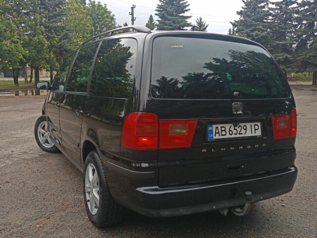 Чорний Сеат Альхамбра, об'ємом двигуна 2 л та пробігом 260 тис. км за 7300 $, фото 8 на Automoto.ua