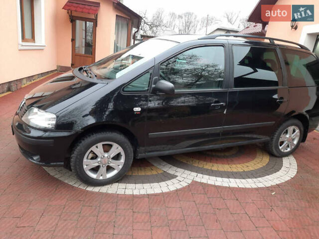 Черный Сеат Альхамбра, объемом двигателя 2 л и пробегом 224 тыс. км за 6700 $, фото 1 на Automoto.ua