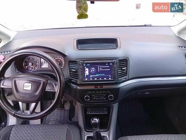 Черный Сеат Альхамбра, объемом двигателя 1.97 л и пробегом 270 тыс. км за 10300 $, фото 9 на Automoto.ua