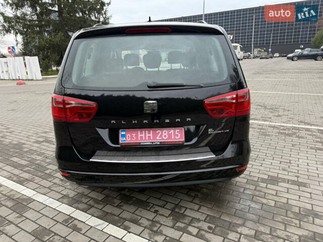 Чорний Сеат Альхамбра, об'ємом двигуна 2 л та пробігом 193 тис. км за 13399 $, фото 9 на Automoto.ua