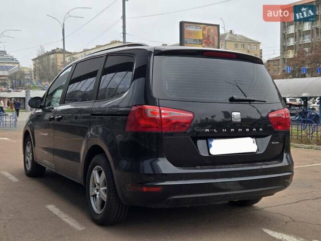 Чорний Сеат Альхамбра, об'ємом двигуна 2 л та пробігом 255 тис. км за 11900 $, фото 4 на Automoto.ua