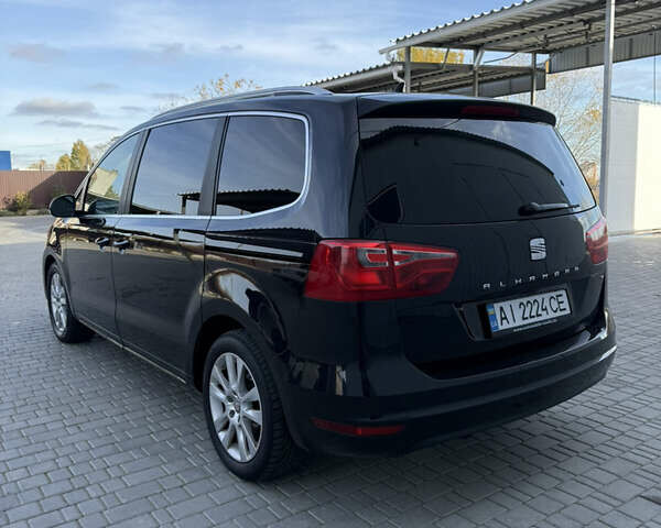 Чорний Сеат Альхамбра, об'ємом двигуна 1.97 л та пробігом 440 тис. км за 13200 $, фото 7 на Automoto.ua