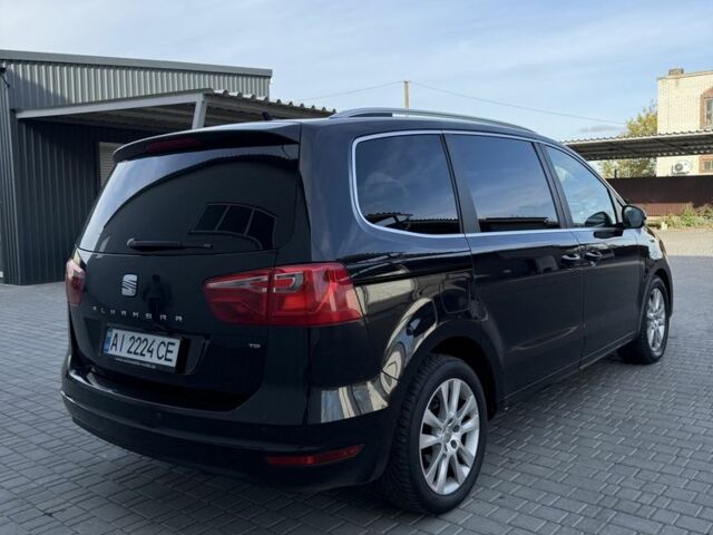 Черный Сеат Альхамбра, объемом двигателя 2 л и пробегом 440 тыс. км за 13200 $, фото 3 на Automoto.ua