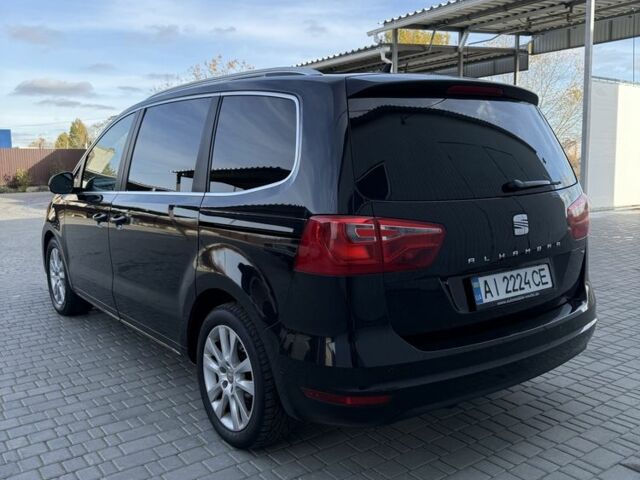 Черный Сеат Альхамбра, объемом двигателя 2 л и пробегом 440 тыс. км за 13200 $, фото 4 на Automoto.ua