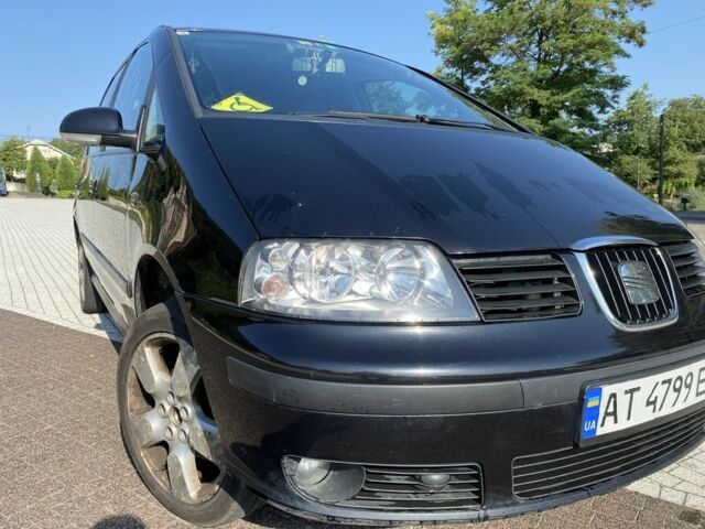 Чорний Сеат Альхамбра, об'ємом двигуна 2 л та пробігом 375 тис. км за 6500 $, фото 7 на Automoto.ua